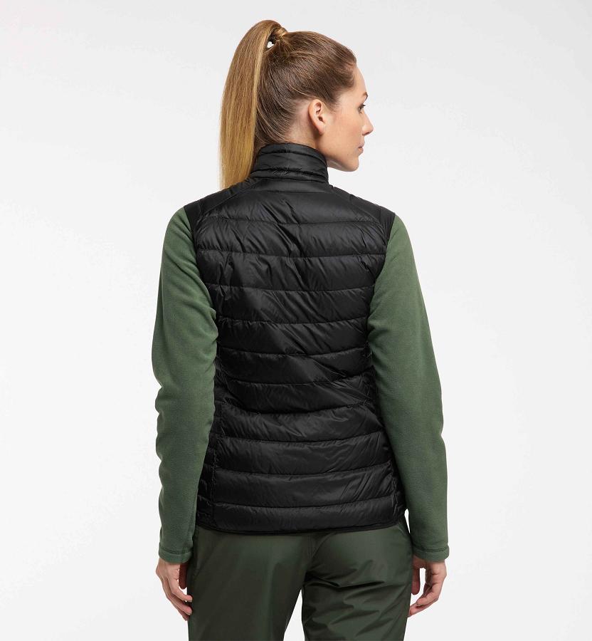 Haglöfs Womens Roc Vest Black New Zealand 13729WSQX